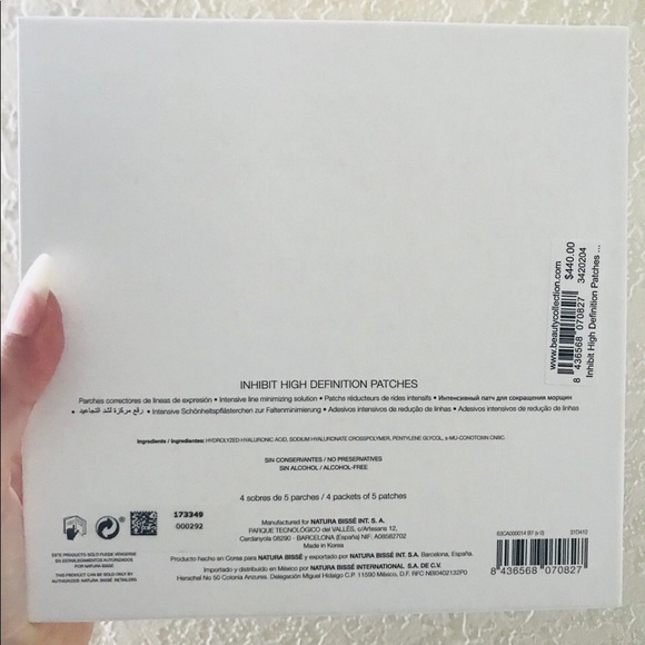Natura Bisse Inhibit High Definition Patches